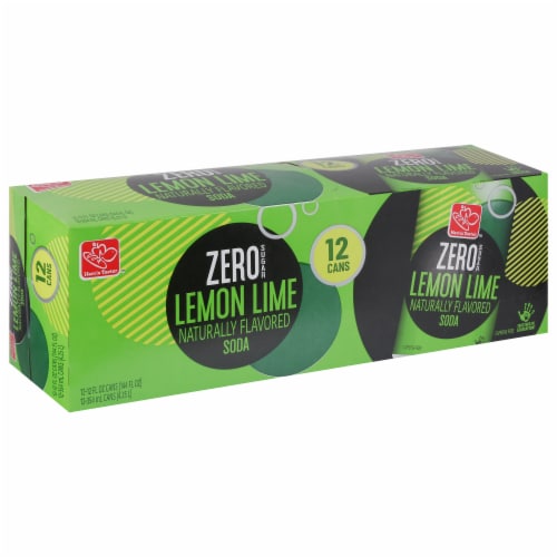 Harris Teeter Zero Sugar Lemon Lime Soda, 12 ct / 12 fl oz - Harris Teeter Harris Teeter Zero Sugar Lemon Lime Soda, 12 ct / 12 fl oz - Harris Teeter