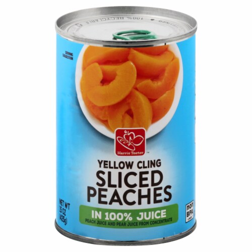 Harris Teeter® Sliced Yellow Cling Peaches in 100% Juice