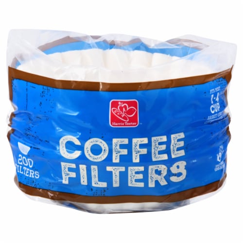 Harris Teeter™ 4 Cup Basket-Style Coffee Filters Perspective: front