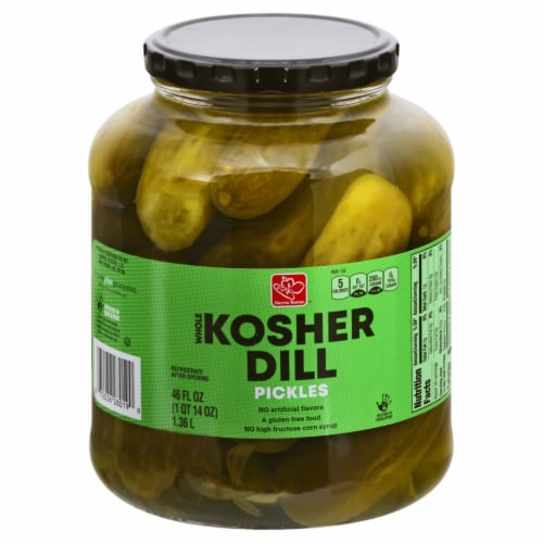 Harris Teeter™ Whole Kosher Dill Pickles Perspective: front