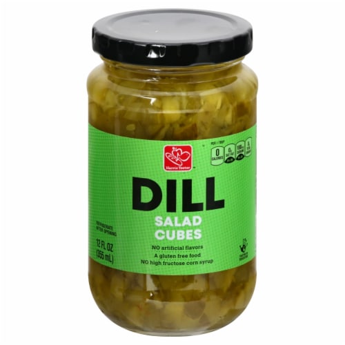 Harris Teeter™ Dill Pickle Salad Cubes Perspective: front