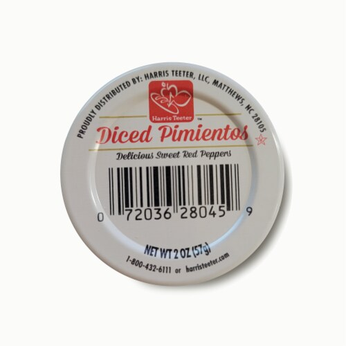 Harris Teeter™ Diced Pimientos Perspective: front