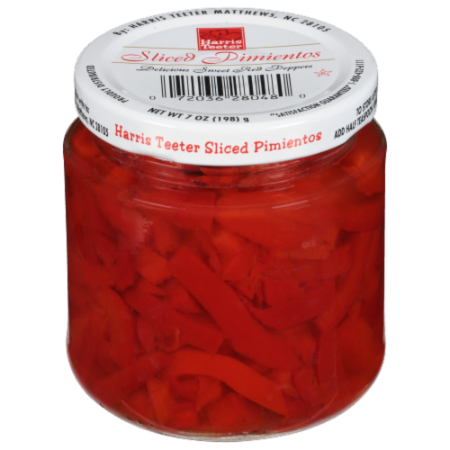 Harris Teeter Sliced Pimientos Perspective: front
