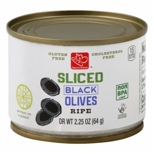 Harris Teeter™ Sliced Black Olives Perspective: front
