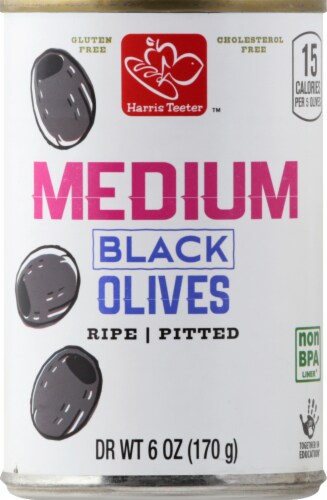 Harris Teeter Ripe Medium Olives Perspective: front