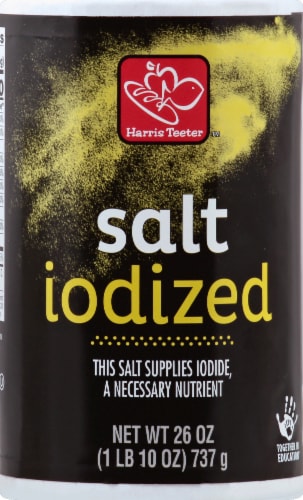 Harris Teeter™ Iodized Salt Perspective: front