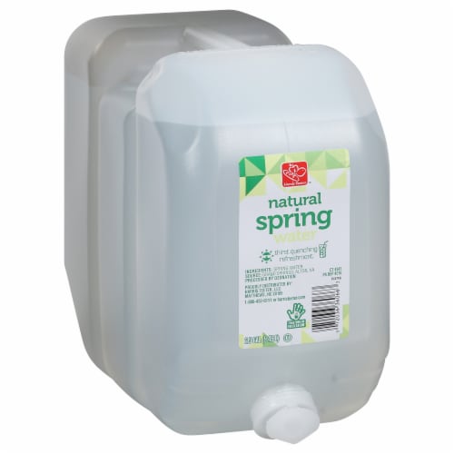 Harris Teeter Natural Spring Water Perspective: front