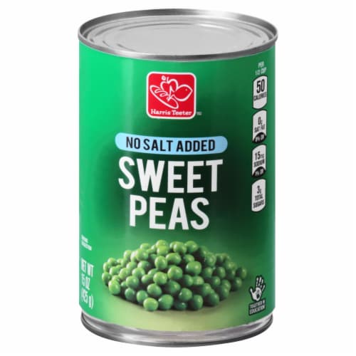 Harris Teeter® No Salt Added Sweet Peas Perspective: front