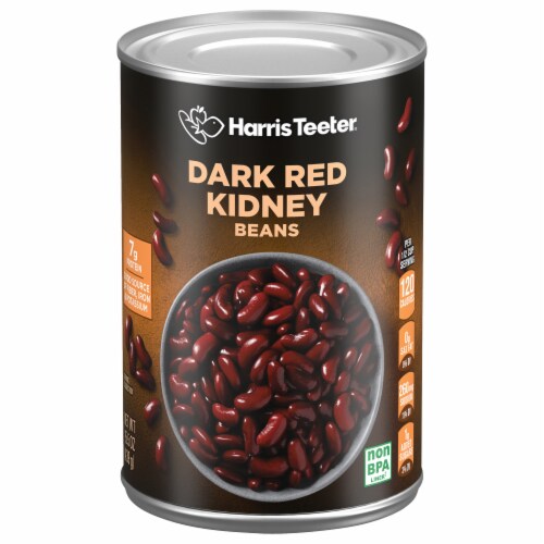 Harris Teeter™ Dark Red Kidney Beans Perspective: front