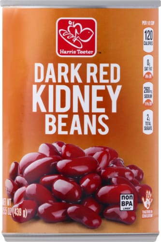 Harris Teeter™ Dark Red Kidney Beans Perspective: front