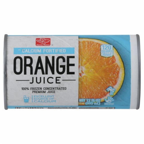 Harris Teeter™ Calcium Fortified Frozen Orange Juice Concentrate Perspective: front