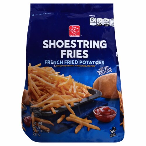 Harris Teeter™ French Fried Potatoes Shoestring Fries Perspective: front