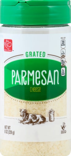 Harris Teeter Grated Parmesan Cheese - 8 Ounces Perspective: front