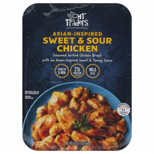 HT Traders™ Asian Inspired Sweet & Sour Chicken Perspective: front