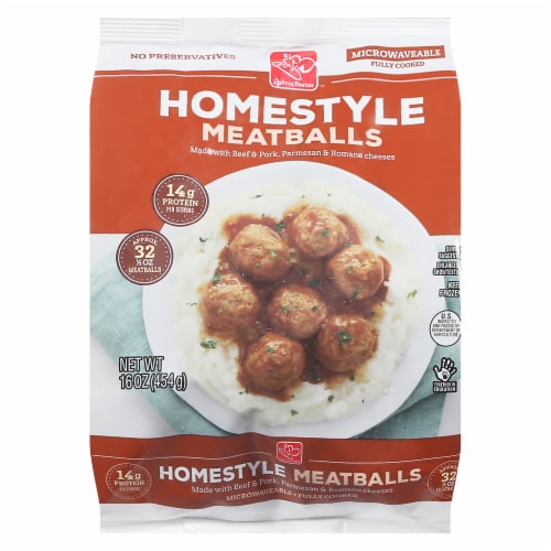Harris Teeter™ Homestyle Meatballs Perspective: front