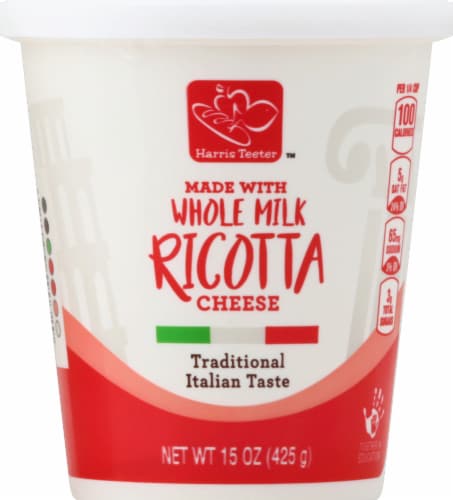 Harris Teeter™ Whole Milk Ricotta Cheese Perspective: front