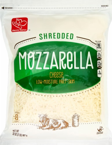 Harris Teeter™ Mozzarella Shredded Cheese Perspective: front