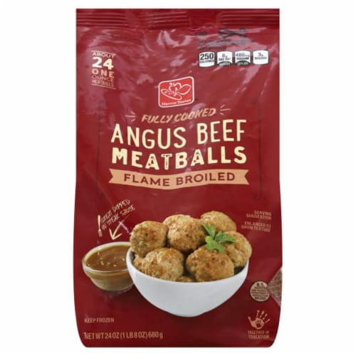 Harris Teeter™ Angus Beef Meatballs Perspective: front