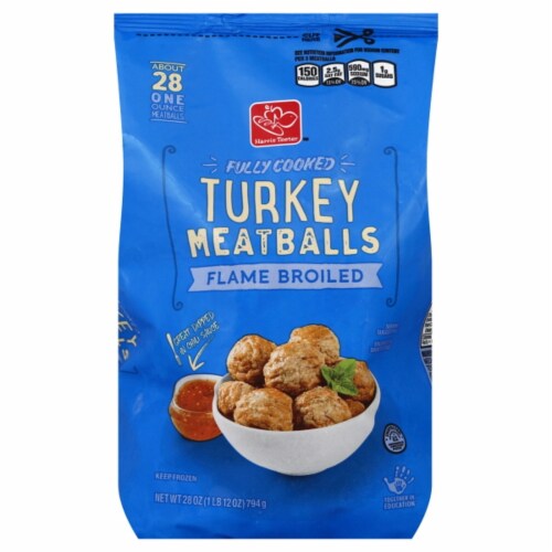 Harris Teeter™ Turkey Meatballs Perspective: front