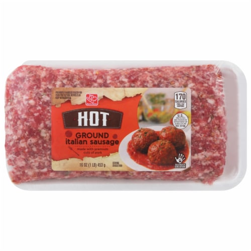 Harris Teeter™ Hot Italian Ground Sausage Perspective: front