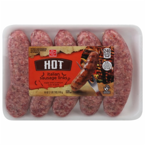 Harris Teeter™ Hot Italian Sausage Perspective: front