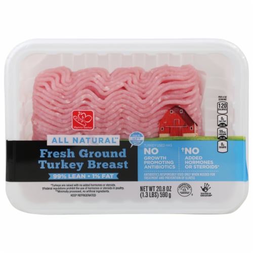 Harris Teeter™ 99% Lean Ground Turkey Breast Perspective: front