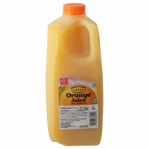 Harris Teeter Orange Juice Perspective: front