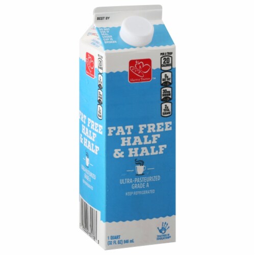 Harris Teeter® Fat Free Half & Half Perspective: front