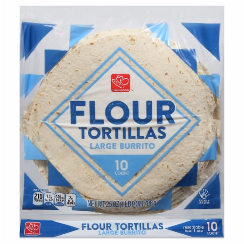 Harris Teeter® Burrito Grande Flour Tortillas