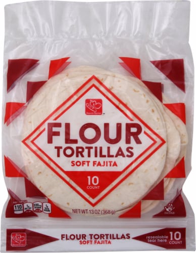 Harris Teeter™ Soft Fajita Flour Tortilla Perspective: front