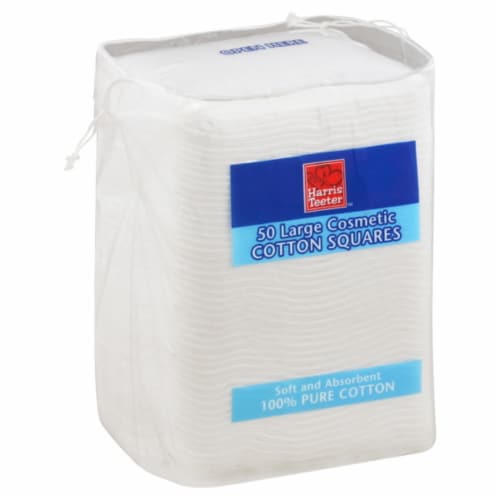 Harris Teeter™ Large Cosmetic Cotton Squares Perspective: front