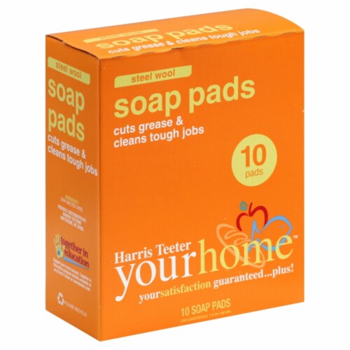 Harris Teeter™ Steel Wool Soap Pads Perspective: front
