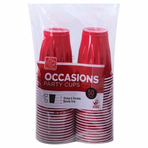 Harris Teeter Plastic Cups Perspective: front