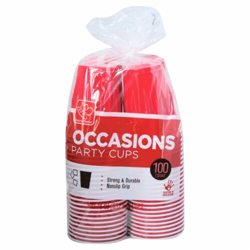 Harris Teeter Plastic Cups Perspective: front