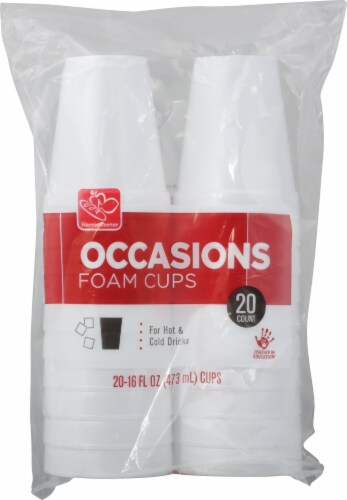 Harris Teeter Your Home™ Insulated Foam Cups Perspective: front