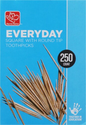 Harris Teeter™ Square Toothpicks Perspective: front