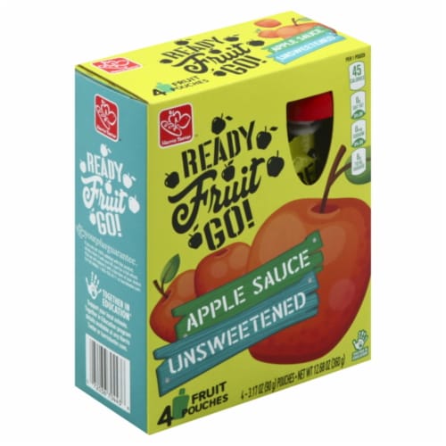 Harris Teeter™ Unsweetened Applesauce Pouches Perspective: front