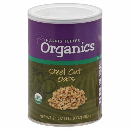 Harris Teeter Steel Cut Oats Perspective: front