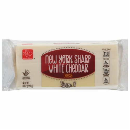 Harris Teeter® New York Sharp Cheddar Block Cheese Perspective: front