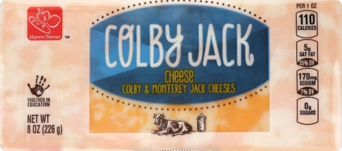 Harris Teeter™ Colby Jack Block Cheese Perspective: front