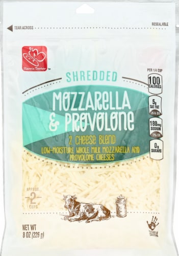 shredded provolone cheese