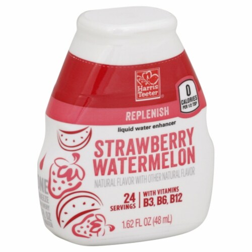 Harris Teeter® Replenish Strawberry Watermelon Liquid Water Enhancer Perspective: front
