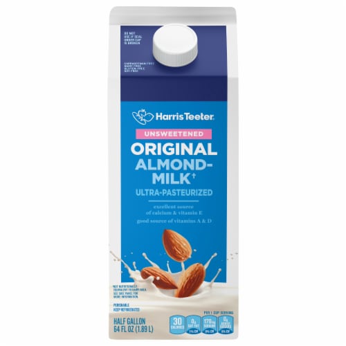 Harris Teeter™ Original Unsweetened Almondmilk Perspective: front