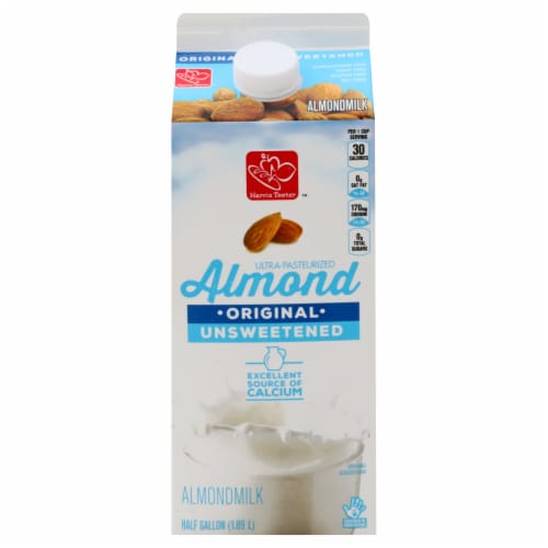 Harris Teeter™ Original Unsweetened Almondmilk Perspective: front