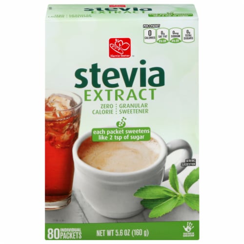 Harris Teeter™ Stevia Extract Zero Calorie Granular Sweetener Perspective: front