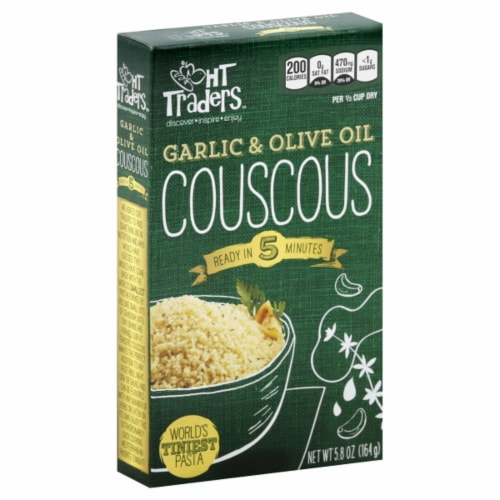 Harris Teeter Traders™ Garlic & Olive Oil Couscous Mix Perspective: front