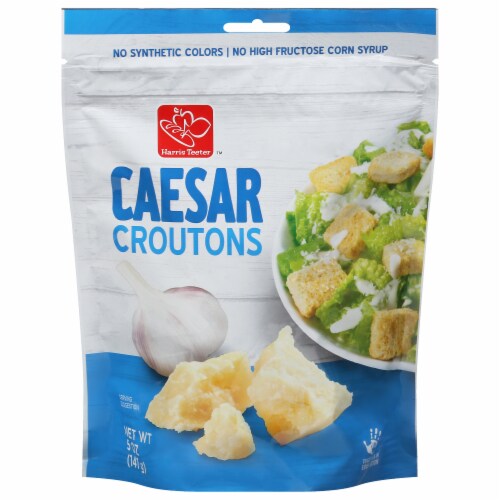 Harris Teeter Caesar Croutons Perspective: front