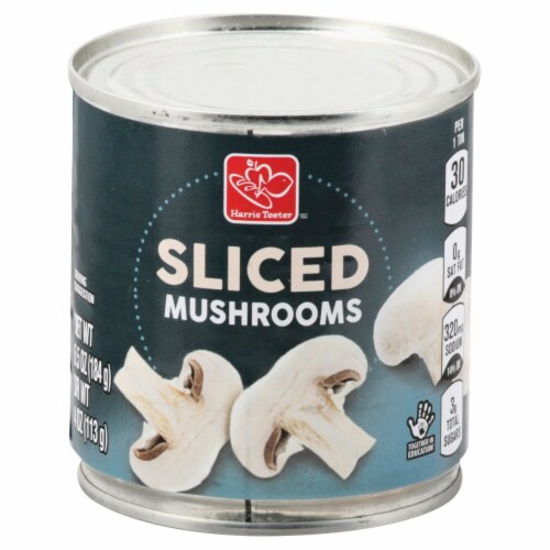 Harris Teeter™ Sliced Mushrooms Perspective: front