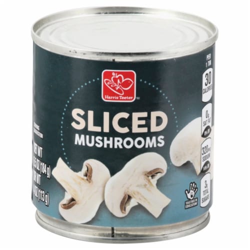 Harris Teeter™ Sliced Mushrooms Perspective: front