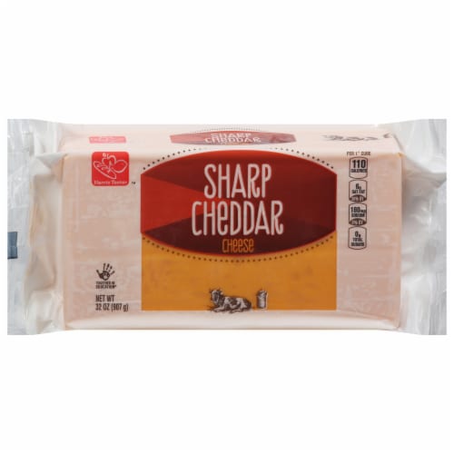 Harris Teeter™ Sharp Cheddar Cheese Block Perspective: front